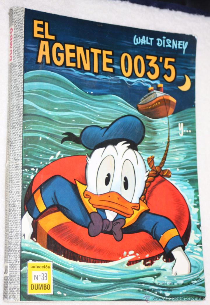Tebeos: Dumbo (ERSA ) N&ordm; 38 : EL AGENTE 003,5 - Foto 1
