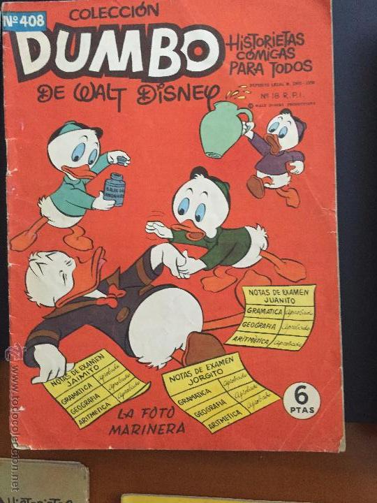 Tebeos: dumbo n&ordm; 408 ersa a&ntilde;os 50 - Foto 1