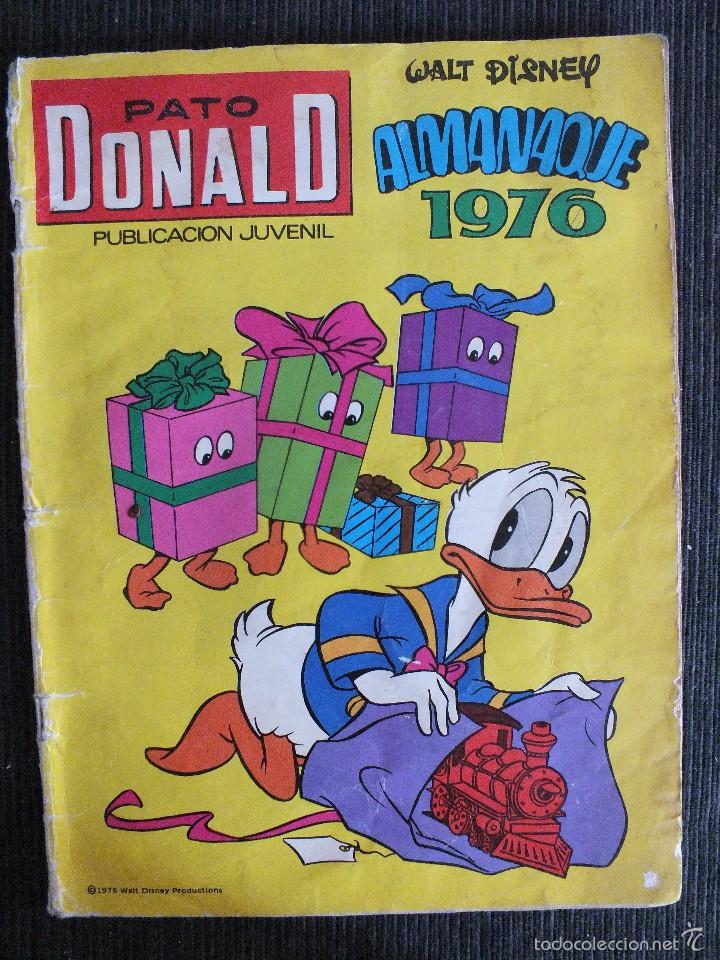 Tebeos: PATO DONALD ALMANAQUE 1976 ERSA - Foto 1