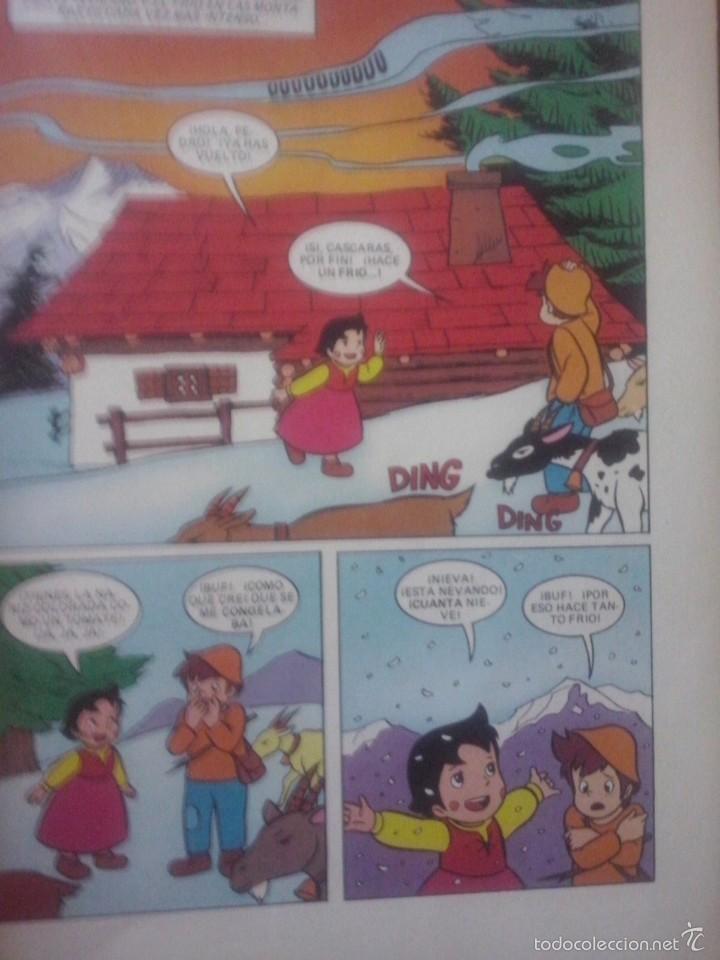 Tebeos: COMIC DE LA SERIE HEIDI- N&ordm; 3 EDICIONES ERSA - Foto 3
