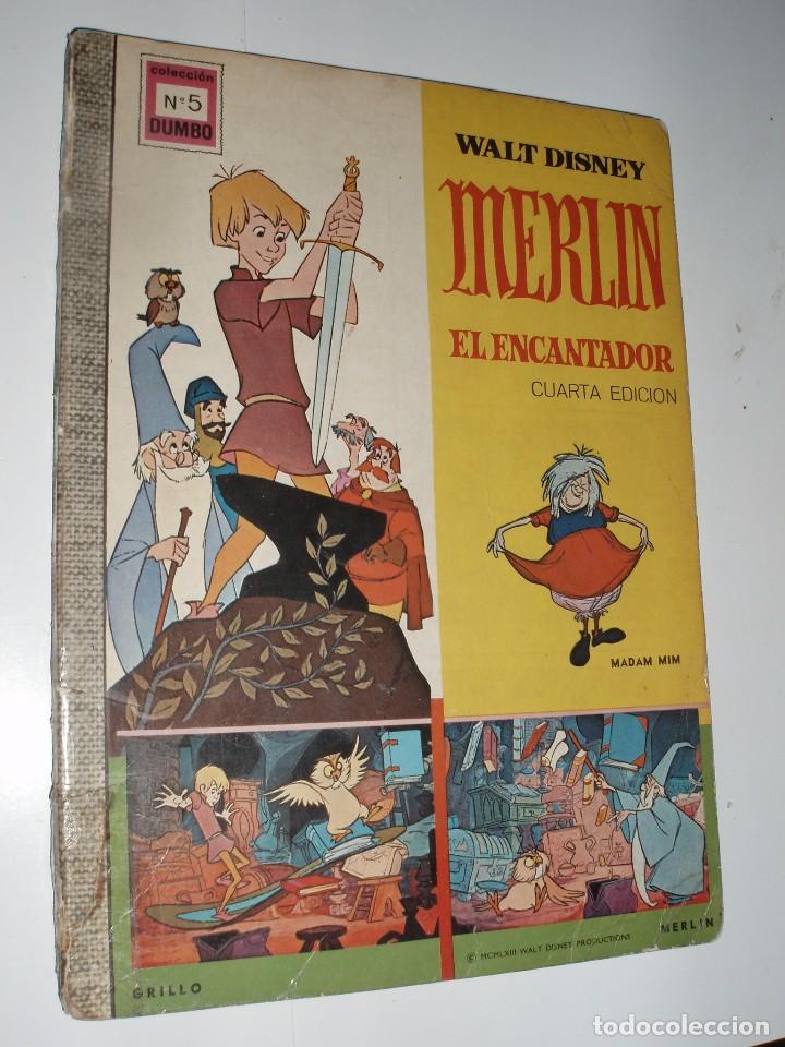 Tebeos: COMIC DUMBO N&ordm; 5 MERLIN EL ENCANTADOR - Foto 1