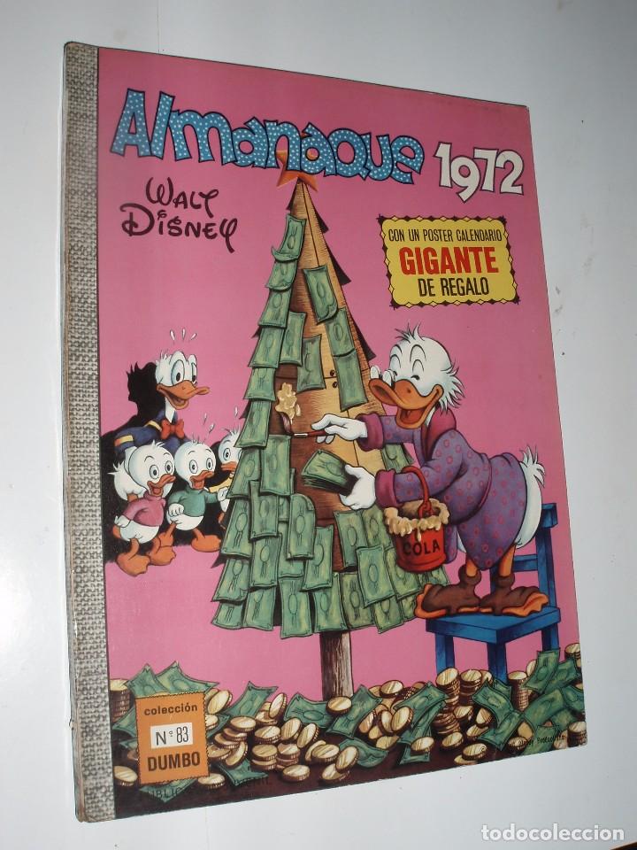 Tebeos: COMIC DUMBO ERSA 83 ALMANAQUE 1972 - Foto 1