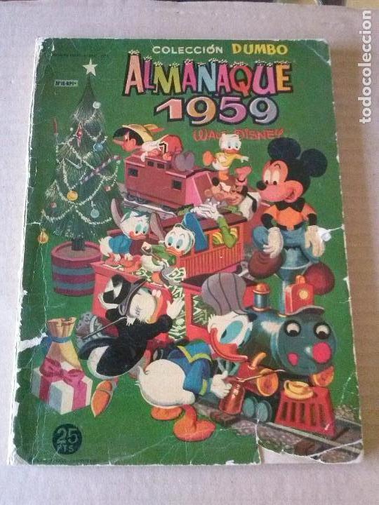 Tebeos: Dumbo almanaque 1959- ersa ,original .ar. - Foto 1