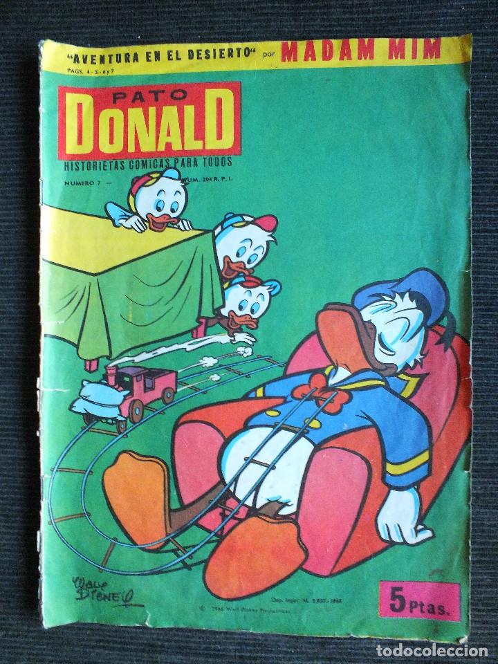 Tebeos: PATO DONALD N&ordm; 7, 1965 EDITORIAL ERSA - Foto 1