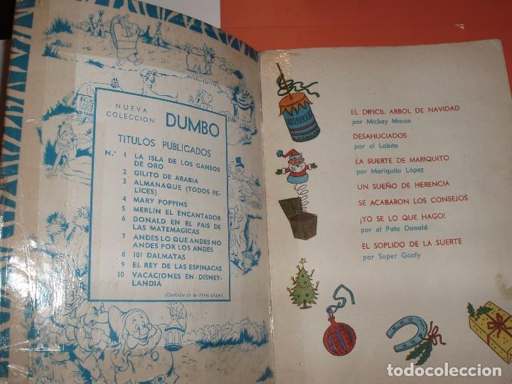 Tebeos: DUMBO ERSA N&ordm; 28 EL AGUINALDO ALMANAQUE 1968 COMIC - Foto 2