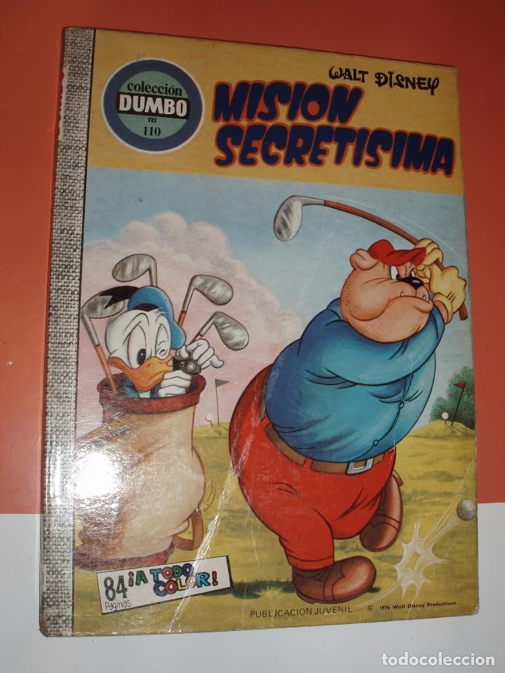 Tebeos: DUMBO ERSA COMIC N&ordm; 110 MISION SECRETISIMA - Foto 1