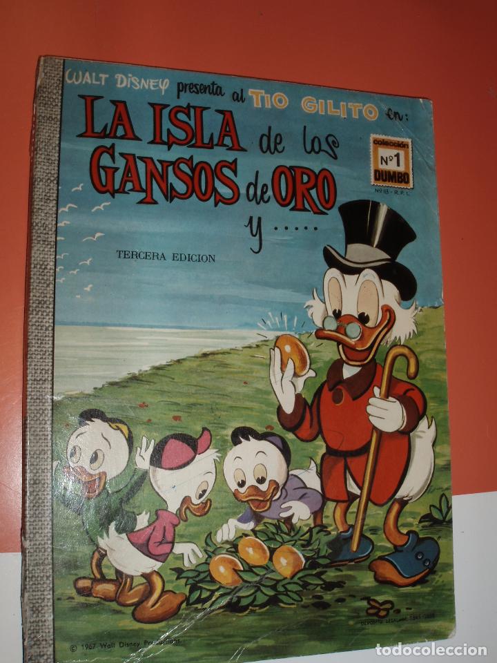 Tebeos: COMIC DUMBO ERSA N&ordm;1 LA ISLA DE LOS GANSOS DE ORO - Foto 1