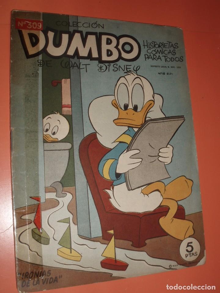 Tebeos: COMIC DUMBO ERSA N&ordm; 309 IRONIAS DE LA VIDA DISNEY - Foto 1