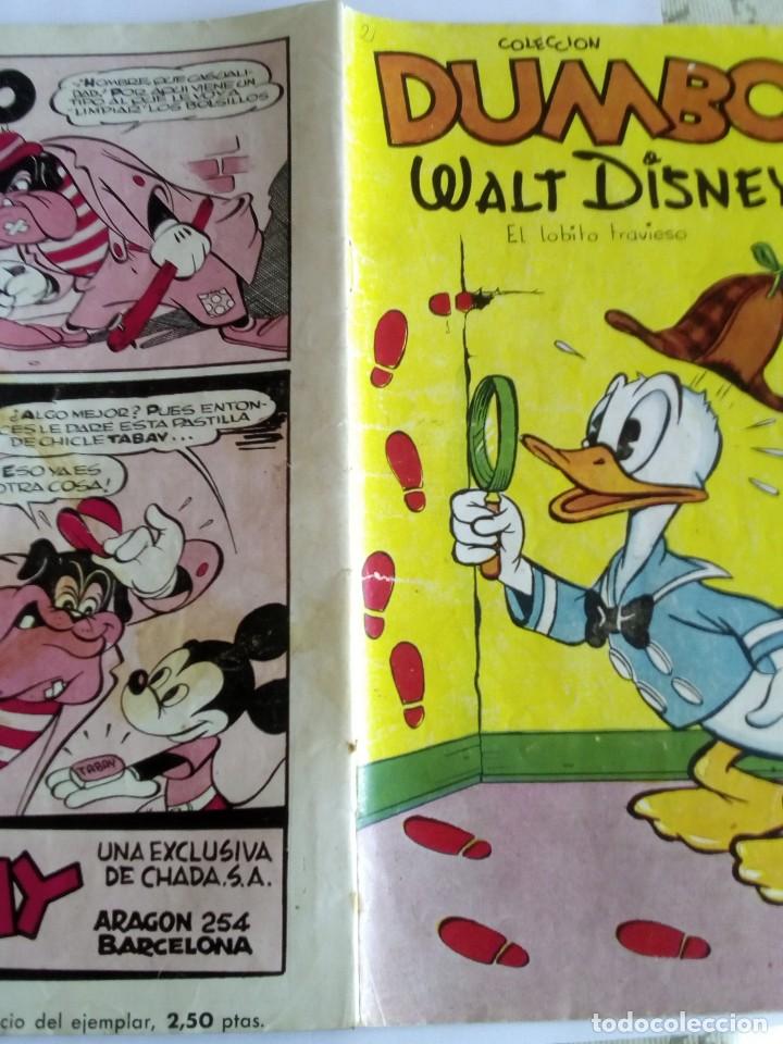 Tebeos: DUMBO WALT DISNEY  A&Ntilde;O 1947 N 2 - Foto 3