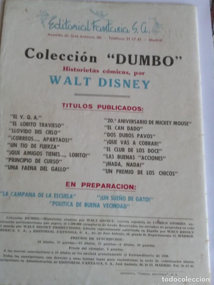 Tebeos: DUMBO N  16 A&Ntilde;O 1947 - Foto 2