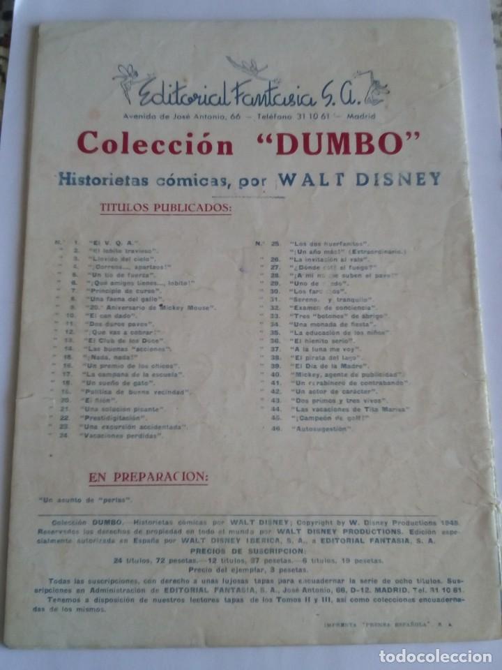 Tebeos: DUMBO N 46 A&Ntilde;O 1947 - Foto 2