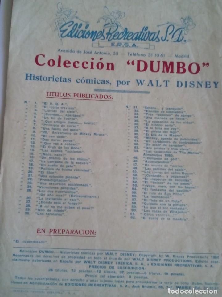 Tebeos: DUMBO N 62 A&Ntilde;O 1947 - Foto 2