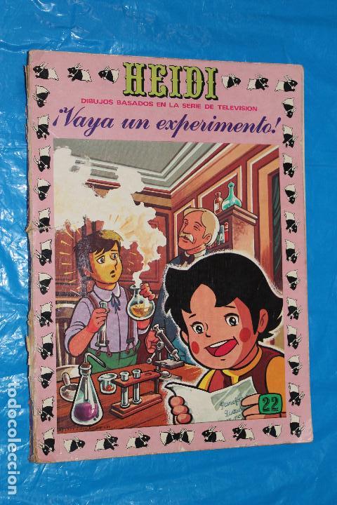 Tebeos: HEIDI, N&ordm; 22, &iquest;VAYA EXPERIMENTO!, ERSA 1977 - Foto 1