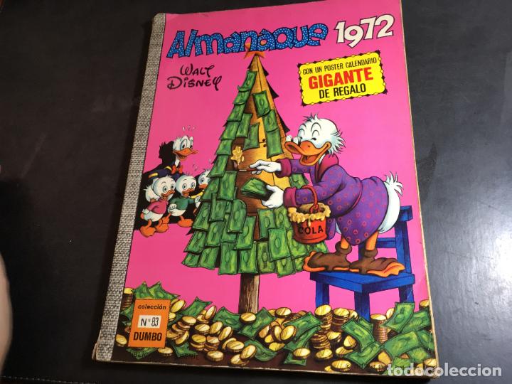 Tebeos: DUMBO N&ordm; 83 ALMANAQUE 1972 (COB46) - Foto 1