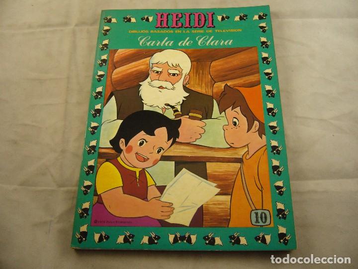 Tebeos: HEIDI N&ordm; 10 CARTA A CLARA. - Foto 1