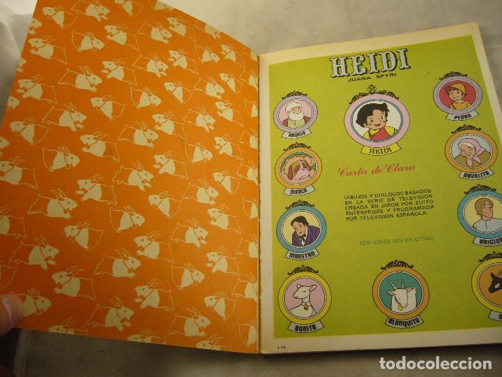 Tebeos: HEIDI N&ordm; 10 CARTA A CLARA. - Foto 2