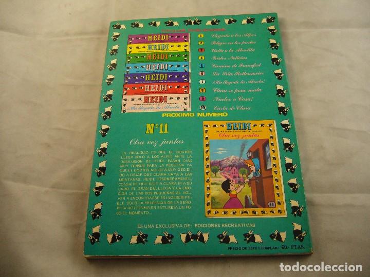 Tebeos: HEIDI N&ordm; 10 CARTA A CLARA. - Foto 5