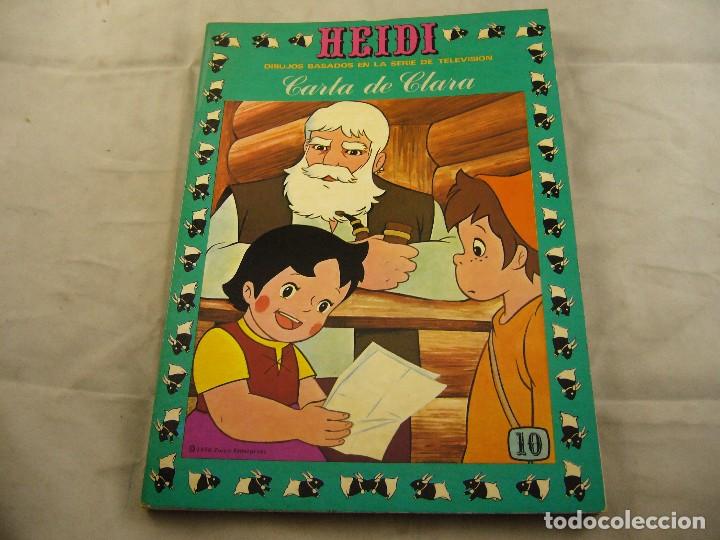 Tebeos: HEIDI N&ordm; 10 CARTA A CLARA - Foto 1