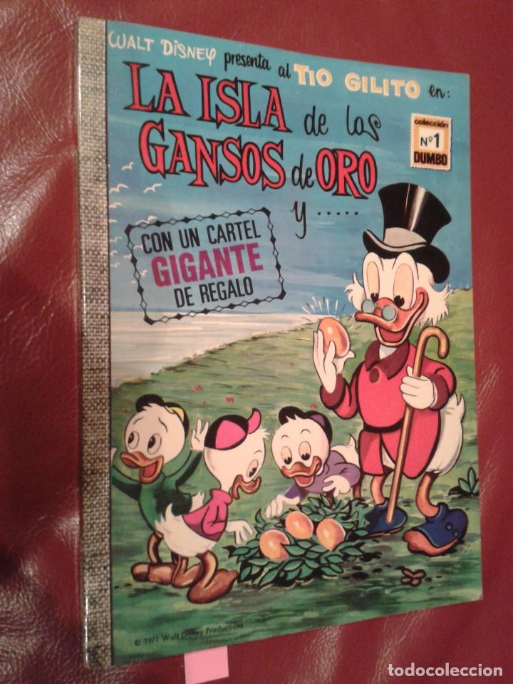Tebeos: DUMBO COMIC ERSA N&ordm; 1 LA ISLA DE LOS GANSOS DE ORO,DISNEY - Foto 1