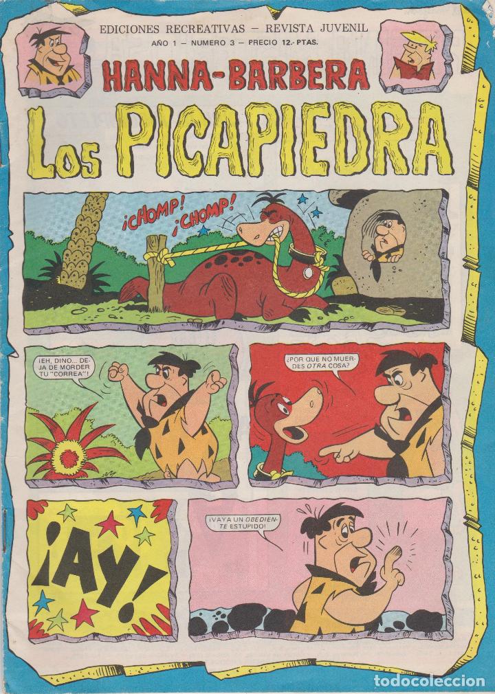 Tebeos: EDICIONES RECREATIVAS -- LOS PICAPIEDRA N&ordm; 3 - Foto 1