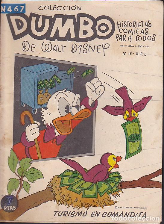 Tebeos: COMIC COLECCION DUMBO N&ordm; 467 1&ordf; EDICION EDITORIAL ERSA - Foto 1