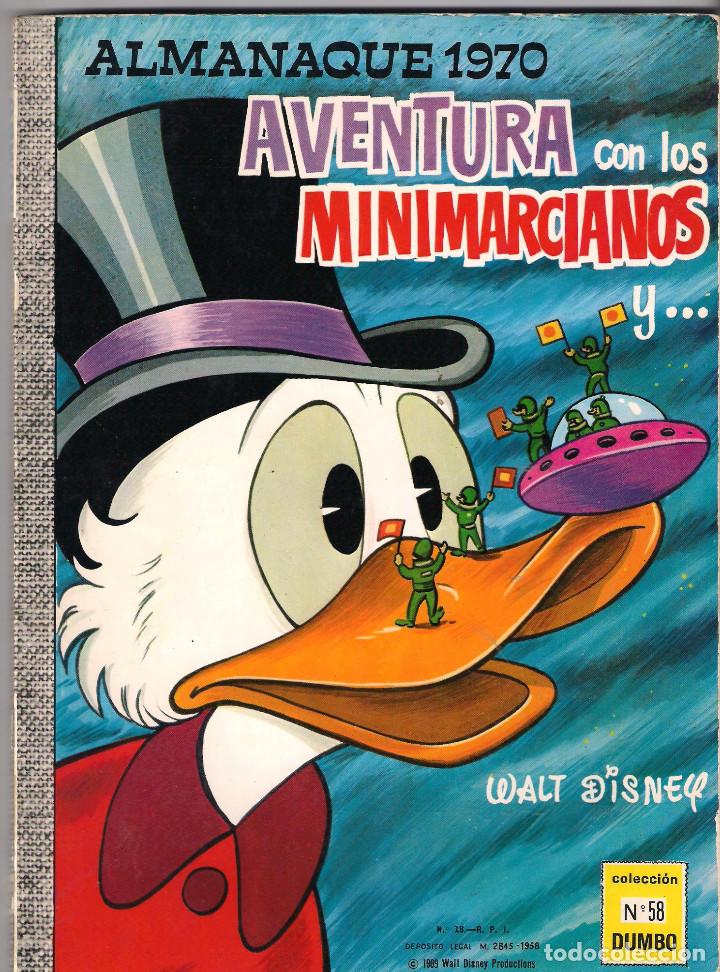 Tebeos: Dumbo. n&ordm; 58. Almanaque de 1970 - Foto 1