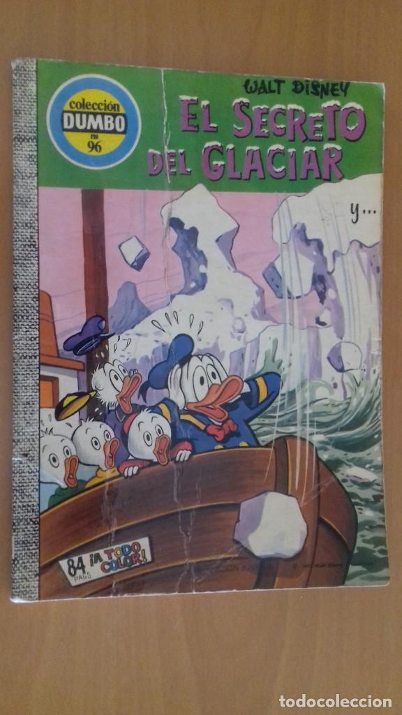 Tebeos: COMIC COLECCION DUMBO ERSA 96 EL SECRETO DEL GLACIAR - Foto 1