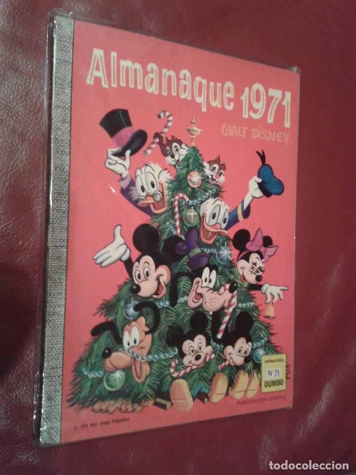 Tebeos: COMIC COLECCION DUMBO ERSA 71 ALMANAQUE 1971 - Foto 1