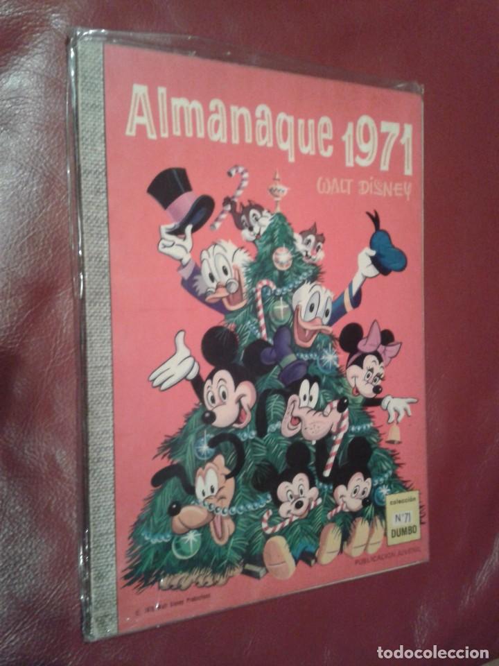 Tebeos: COMIC COLECCION DUMBO ERSA 71 ALMANAQUE 1971 - Foto 1
