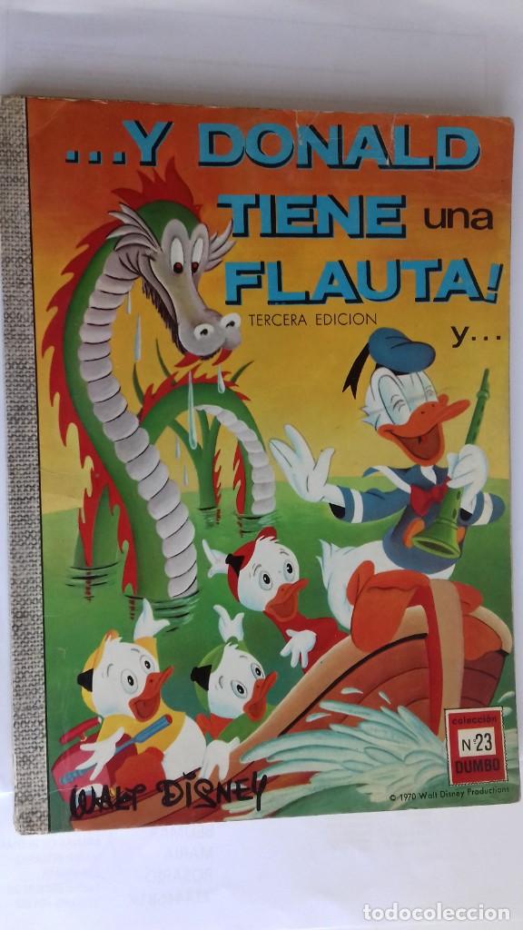 Tebeos: COMIC DUMBO ERSA 23 Y DONALD TIENE UNA FLAUTA - Foto 1