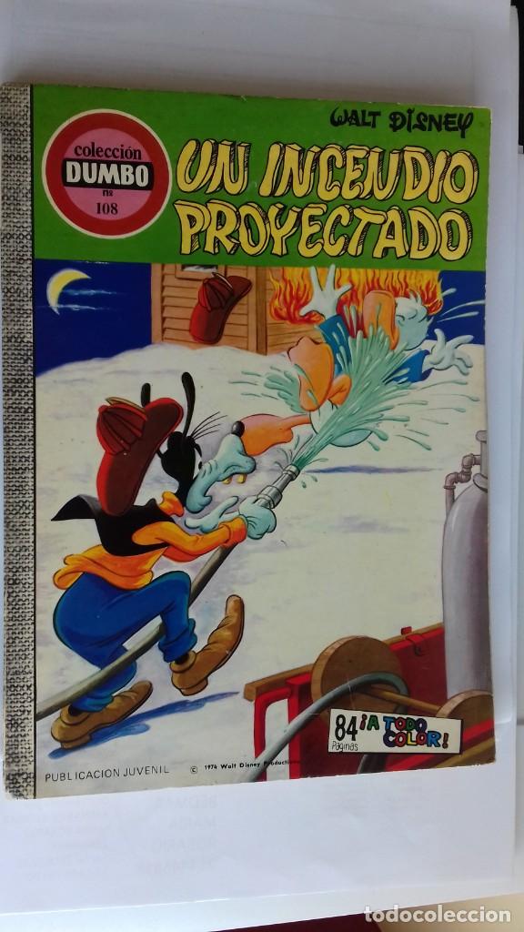 Tebeos: COMIC DUMBO ERSA 108 UN INCENDIO PROYECTADO - Foto 1
