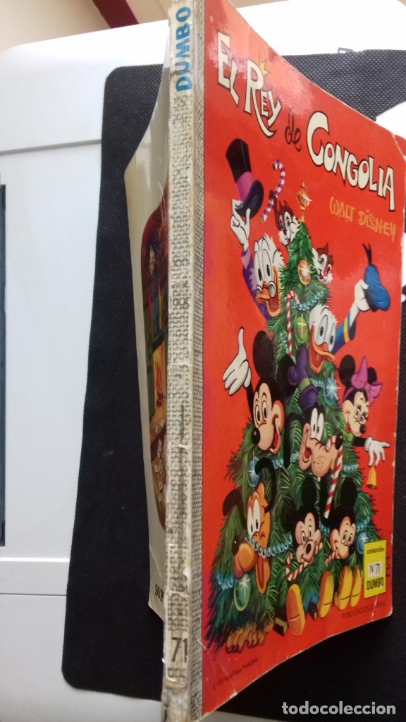 Tebeos: COMIC COLECCION DUMBO ERSA 71 EL REY DE CONGOLIA - Foto 2