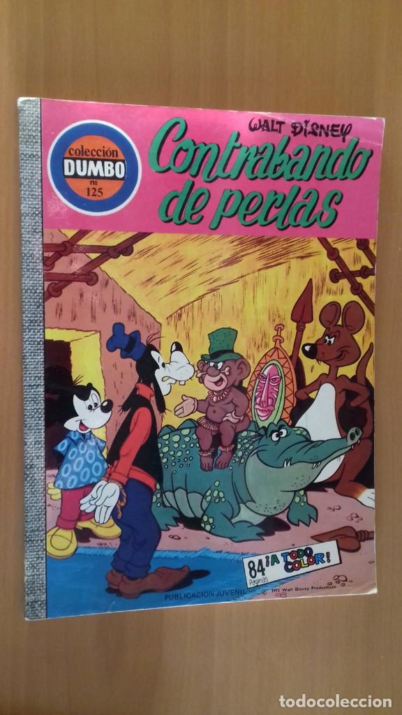 Tebeos: COMIC DUMBO DISNEY ERSA 125 CONTRABANDO DE PERLAS 1975 - Foto 1