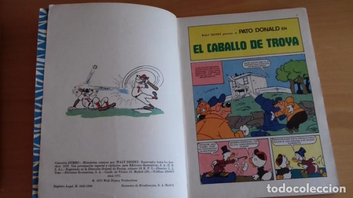 Tebeos: COMIC DUMBO ERSA 123 EL CABALLO DE TROYA - Foto 2