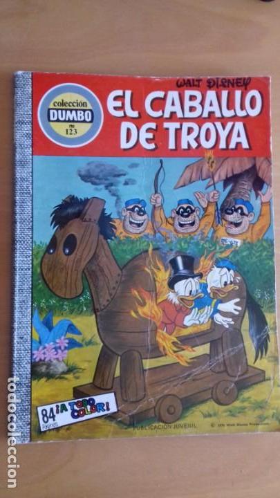 Tebeos: COMIC DUMBO ERSA 123 EL CABALLO DE TROYA - Foto 1