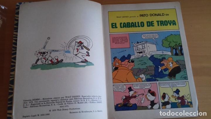 Tebeos: COMIC DUMBO ERSA 123 EL CABALLO DE TROYA - Foto 2