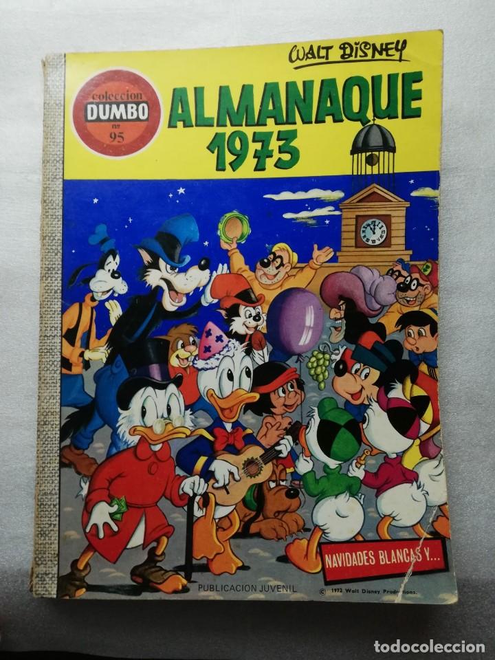 Tebeos: COMIC COLECCION DUMBO ERSA 95 ALMANAQUE 1973 - Foto 1