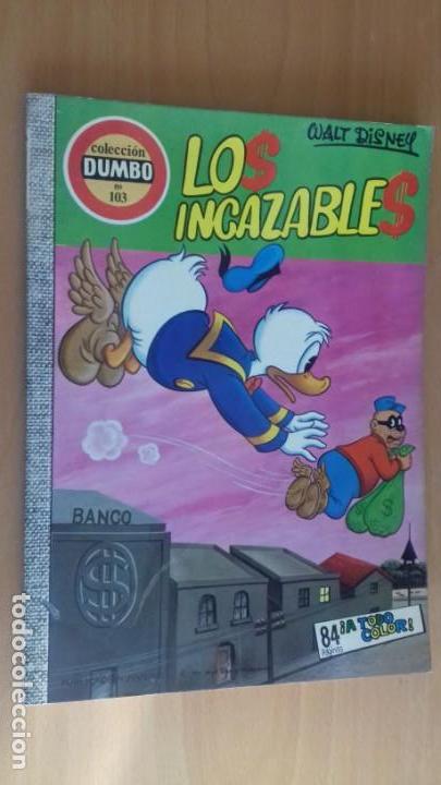 Tebeos: COMIC DUMBO ERSA 103 LOS INCAZABLES BUEN ESTADO - Foto 1