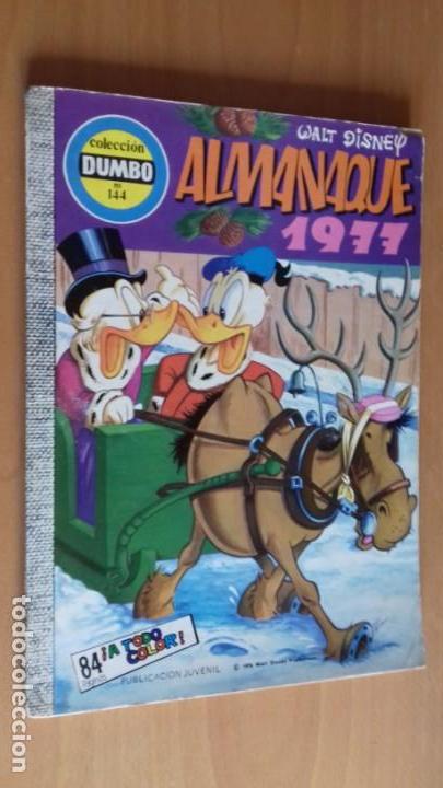Tebeos: COMIC ERSA DUMBO 144 ALMANAQUE 1977 EL ULTIMO - Foto 1