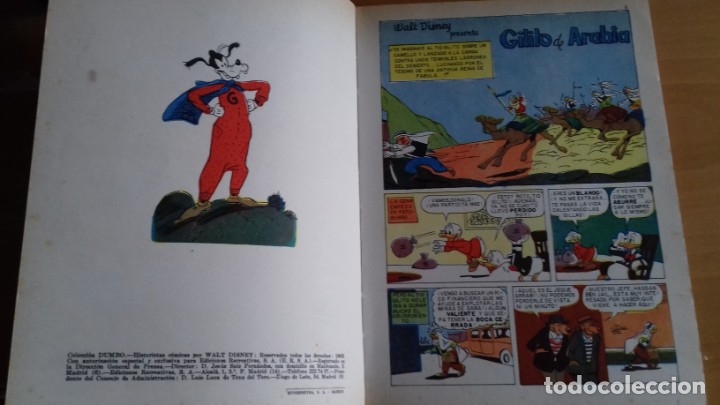 Tebeos: COMIC DUMBO ERSA N&ordm;2 GILITO DE ARABIA 1&ordf; EDICION - Foto 2
