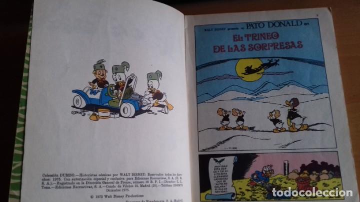 Tebeos: COMIC DUMBO ERSA 132 ALMANAQUE 1976 - Foto 2