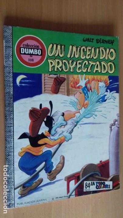 Tebeos: COMIC DUMBO ERSA 108 UN INCENDIO PROYECTADO EN BUEN ESTADO - Foto 1