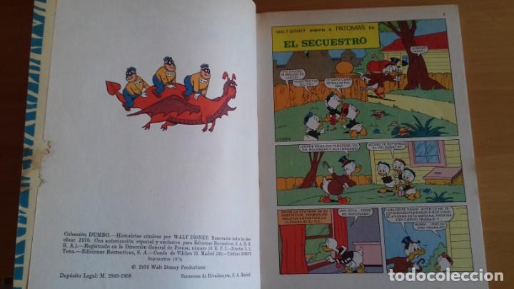 Tebeos: COMIC DUMBO ERSA 141 EL SECUESTRO MUY BUEN ESTADO - Foto 2