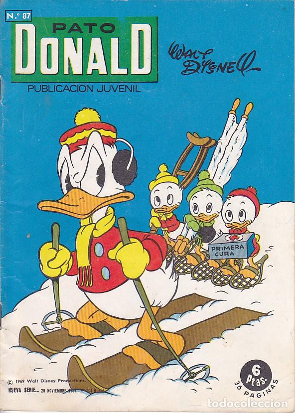 Tebeos: COMIC COLECCION PATO DONALD 87 - Foto 1