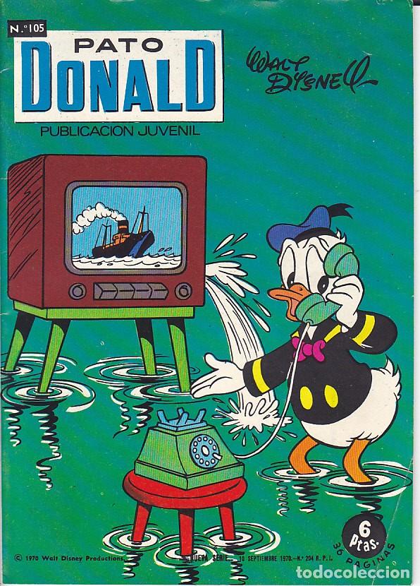 Tebeos: COMIC COLECCION PATO DONALD 105 - Foto 1