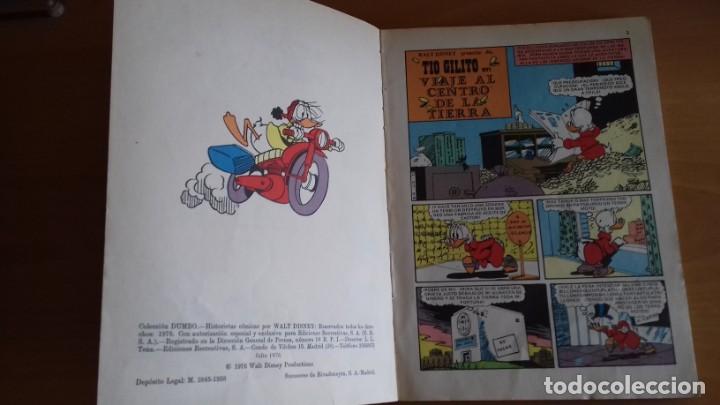 Tebeos: COMIC DUMBO ERSA N&ordm; 139 VIAJE AL CENTRO DE LA TIERRA - Foto 2