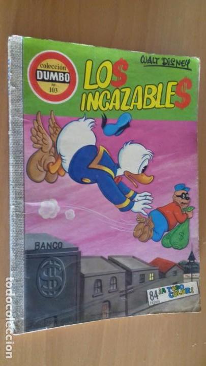 Tebeos: COMIC DUMBO ERSA 103 LOS INCAZABLES - Foto 1