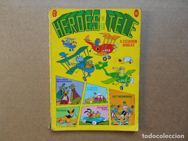 Tebeos: H&Eacute;ROES DE LA TELE. N&ordm; 16 - ERSA - Foto 1