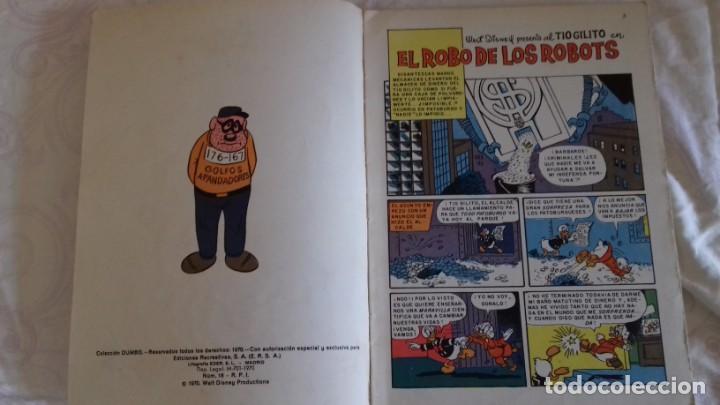 Tebeos: COMIC DUMBO ERSA 19 EL ROBO DE LOS ROBOTS SIN TAPAS - Foto 2