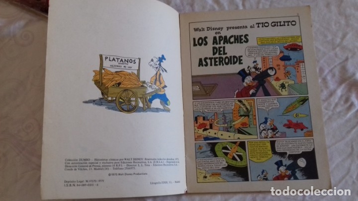 Tebeos: COMIC DUMBO ERSA 61 LOS APACHES DEL ASTEROIDE - Foto 4